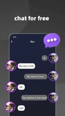 BoBo - video chat online android App screenshot 2